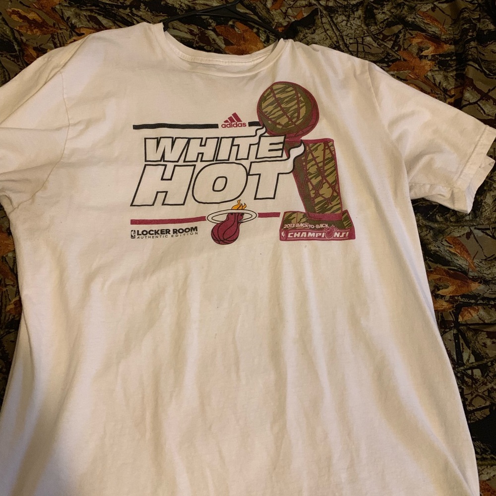 Adidas Miami heat shirt